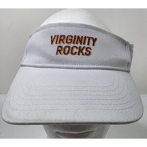White Danny Duncan Virginity Rocks Visor  Hat Cap
